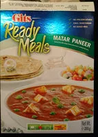 Mängden socker i Matar paneer