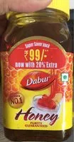 Mängden socker i Dabur Honey