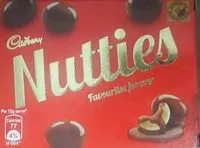 Mängden socker i Nutties