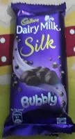 Mängden socker i dairy milk silk bubbly