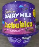 Mängden socker i Cadbury Milk Lickables 20g