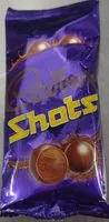 Mängden socker i Cadbury Dairy Milk Shots 18g