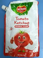 Mängden socker i Del Monte Tomato Ketchup