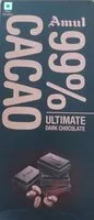 Mängden socker i 99% Cacao Ultimate Dark Chocolate