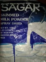 Mängden socker i Sagar Skimmed Milk Powder