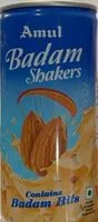 Mängden socker i Badam Shakers