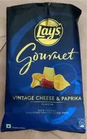 Mängden socker i Gourmet Vintage Cheese & Paprika Chips