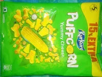 Mängden socker i Puffcorn