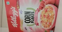 Mängden socker i Kellogg's Corn Flakes with real strawberry puree