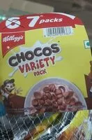 Mängden socker i Chocos variety pack 7 packs