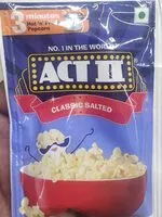 Mängden socker i Act II Classic Salted