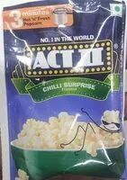 Mängden socker i ACT II Chilli Surprise Flavour