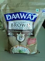 Mängden socker i Brown Basmati Rice