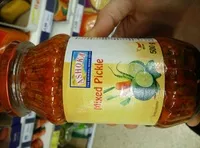 Mängden socker i Ashoka Mixed Pickle 500G