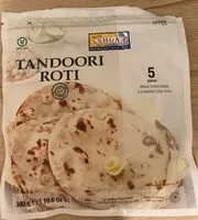 Mängden socker i Tandoori roti
