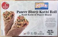 Mängden socker i Paneer Bhurji Kathi Roll
