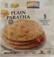 Mängden socker i Plain Paratha