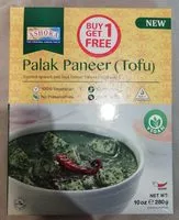 Mängden socker i Palak Paneer (Tofu)