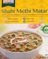 Mängden socker i Shahi Methi Matar