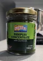 Mängden socker i panipuri concentrate