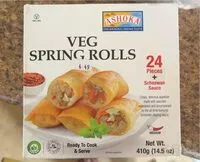 Mängden socker i Veg Spring Rolls