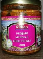 Mängden socker i Punjabi Mango & Chili Pickle