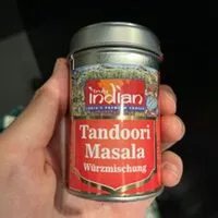 Mängden socker i Tandoori Masala Würzmischung