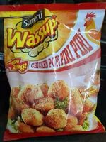 Mängden socker i Chicken pops Piri Piri