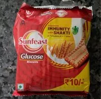 Mängden socker i Sunfeast glucose biscuits