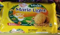 Mängden socker i Marie Light Veda