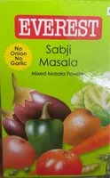 Mängden socker i Sabji masala