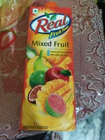 Mängden socker i Real Mixed fruit juice (1)