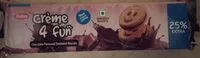 Mängden socker i creme 4 fun