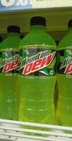 Mängden socker i Mountain Dew