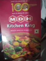 Mängden socker i MDH Kitchen King Blend of Spices