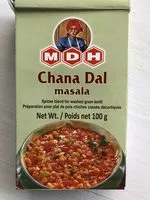 Mängden socker i MDH Chana Dal Masala 100G