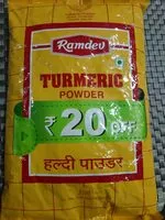Mängden socker i turmeric powder