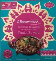 Mängden socker i Epices pour biryani