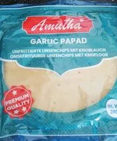 Mängden socker i Garlic Papad