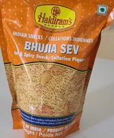 Mängden socker i Haldiram Bhujia Sev