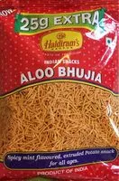 Mängden socker i Haldirams Alu Bhujia