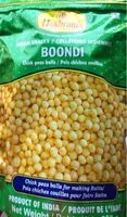Mängden socker i Indian Snacks Boondi (Chick pea balls)