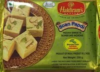 Mängden socker i Haldiram's Soan Papdi