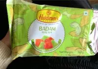 Mängden socker i Haldirams nagpur badam halwa