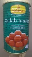 Mängden socker i Haldiram's Gulab Jamun
