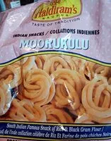 Mängden socker i Moorukulu (Haldiram's)