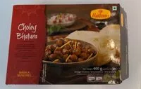 Mängden socker i Choley Bhatura