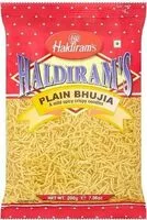 Mängden socker i Plain Bhujia