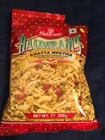 Mängden socker i Khatta Meetha