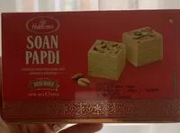 Mängden socker i Soan papdi